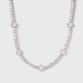 Clover Tennis Chain (Silver) - 4mm
