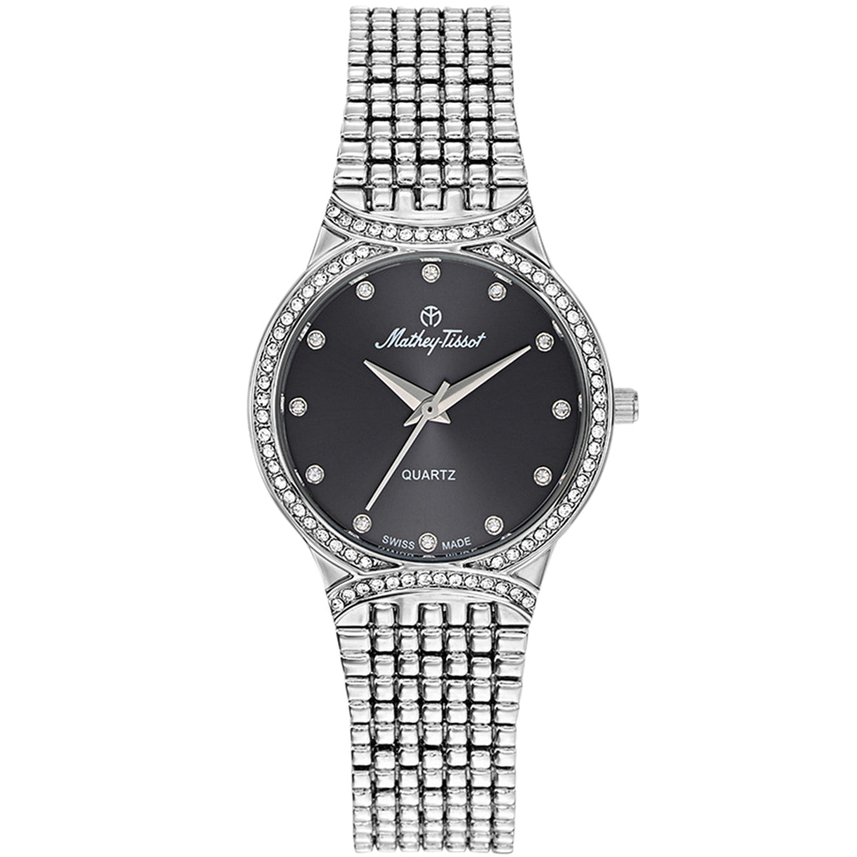 Mathey Tissot Women's Black dial Watch