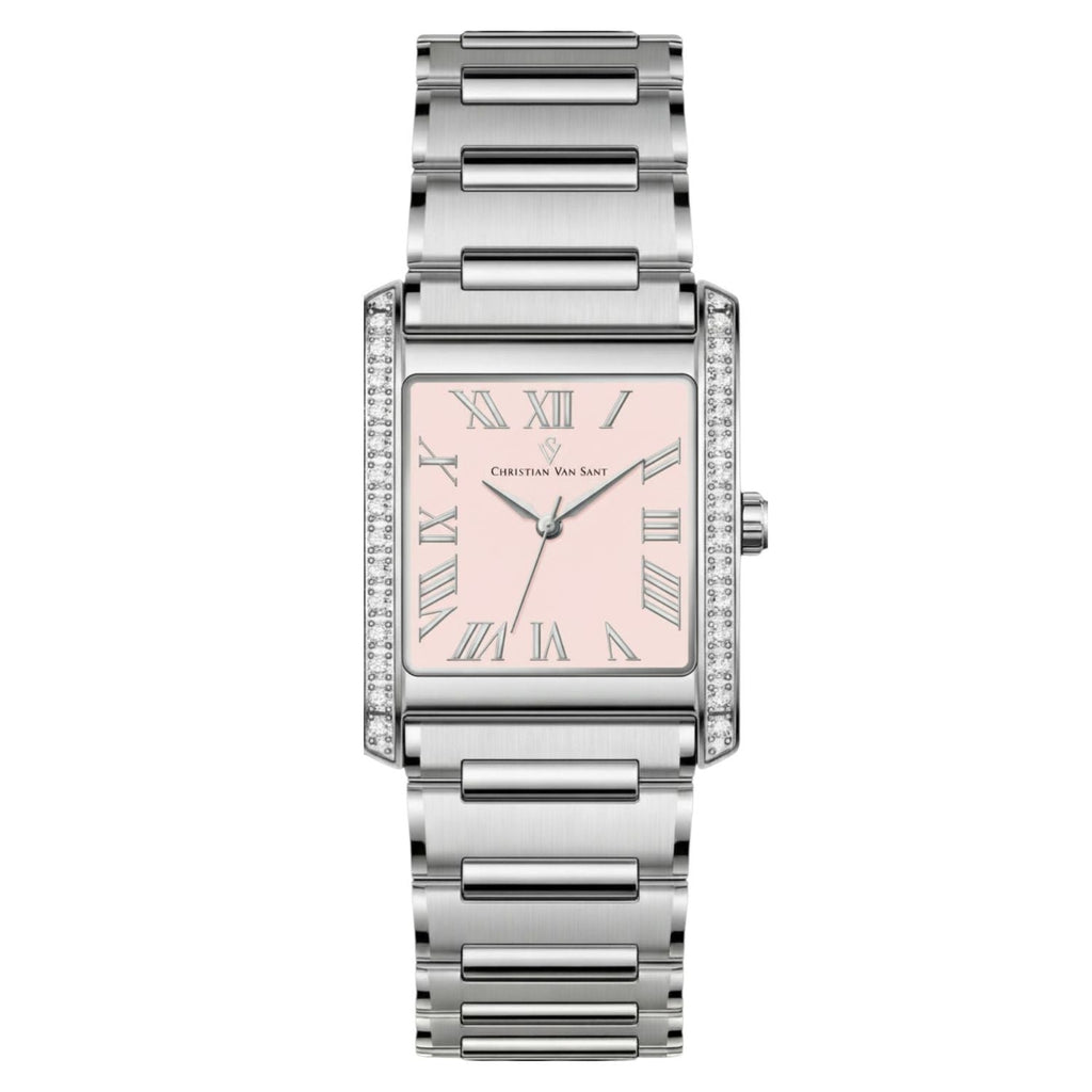 Christian Van Sant Women's Atelier Pink Square 20mm