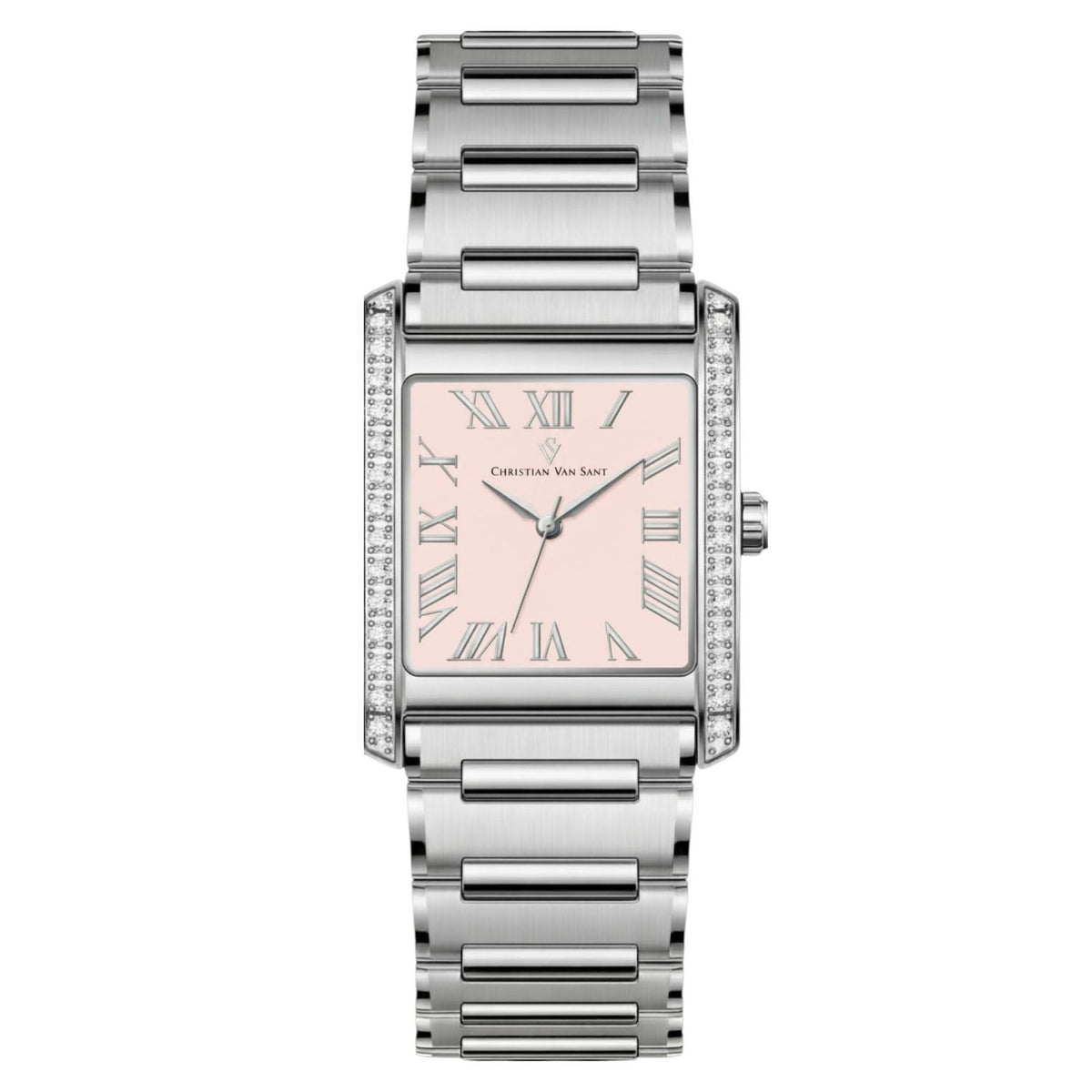 Christian Van Sant Women's Atelier Pink Square 20mm