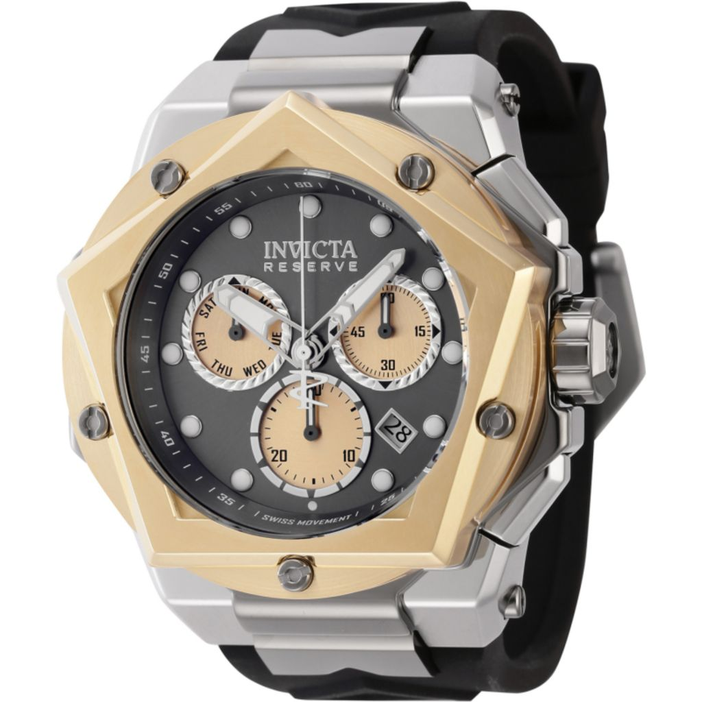 Invicta Reserve Helios 54mm Swiss Quartz Chronograph Strap Watch
