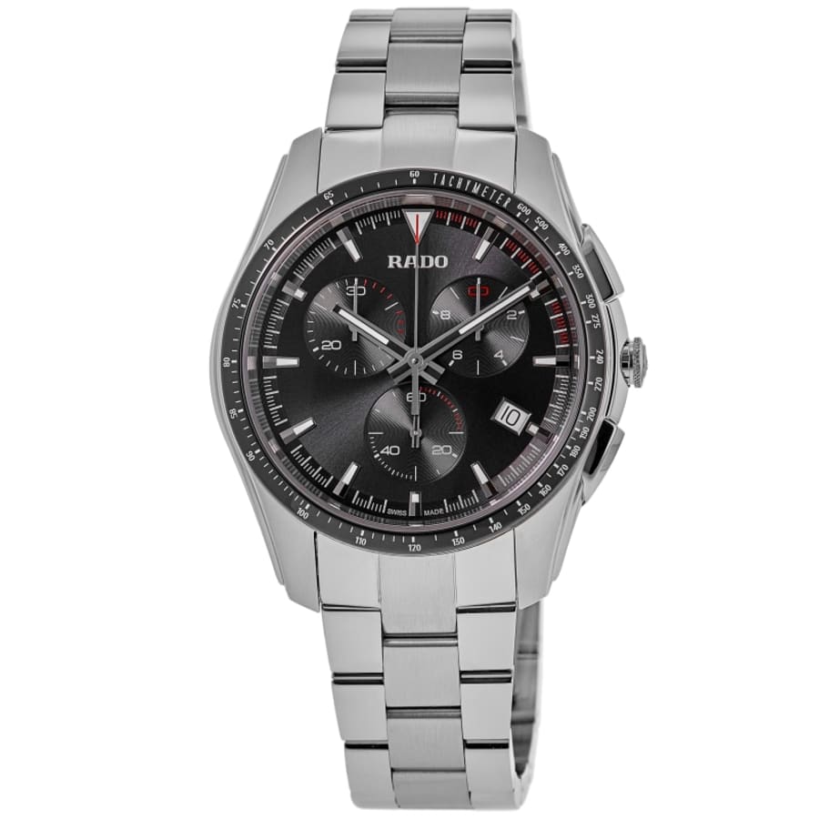 Rado Hyperchrome Chronograph Black Dial Stainless Steel Men's Watch R32259153
