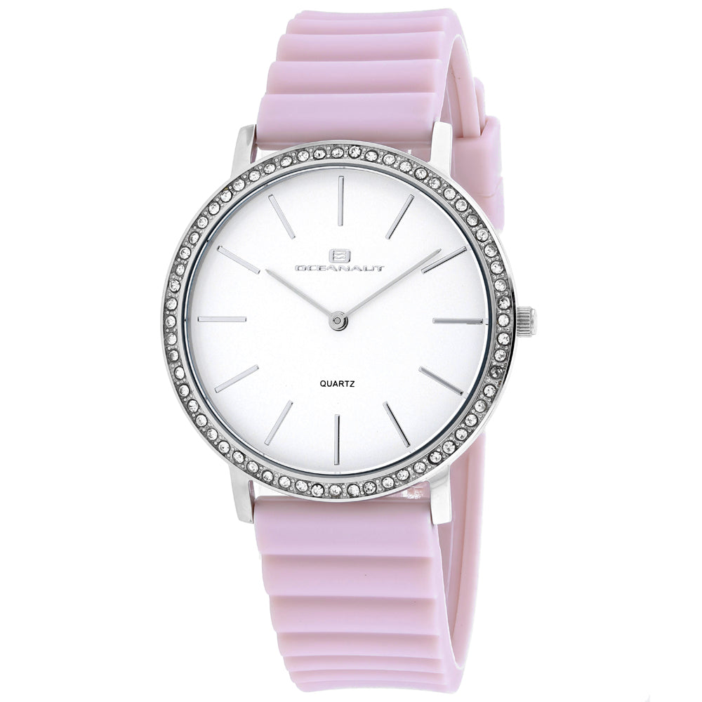 Oceanaut Women's Ripple White Round 40mm