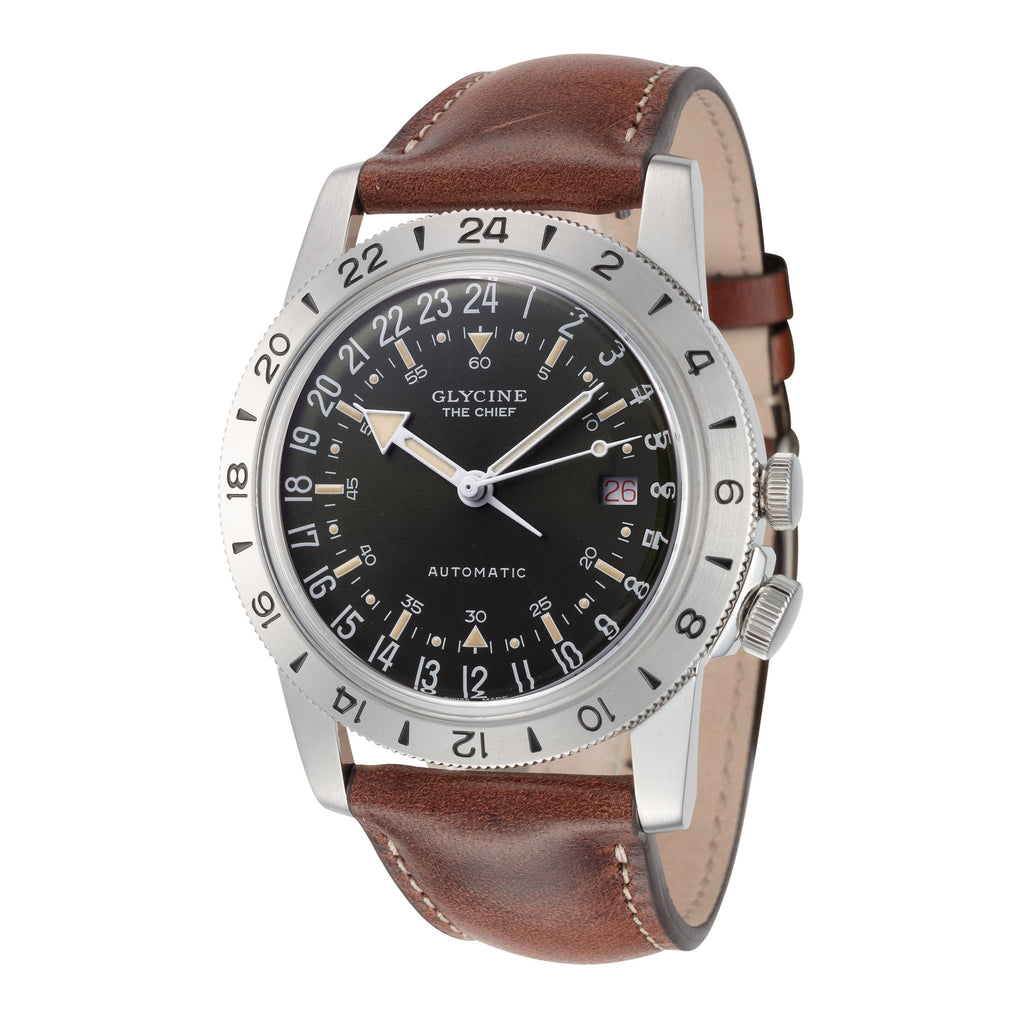 Glycine Men's Airman Vintage Purist 40mm Automatic Watch