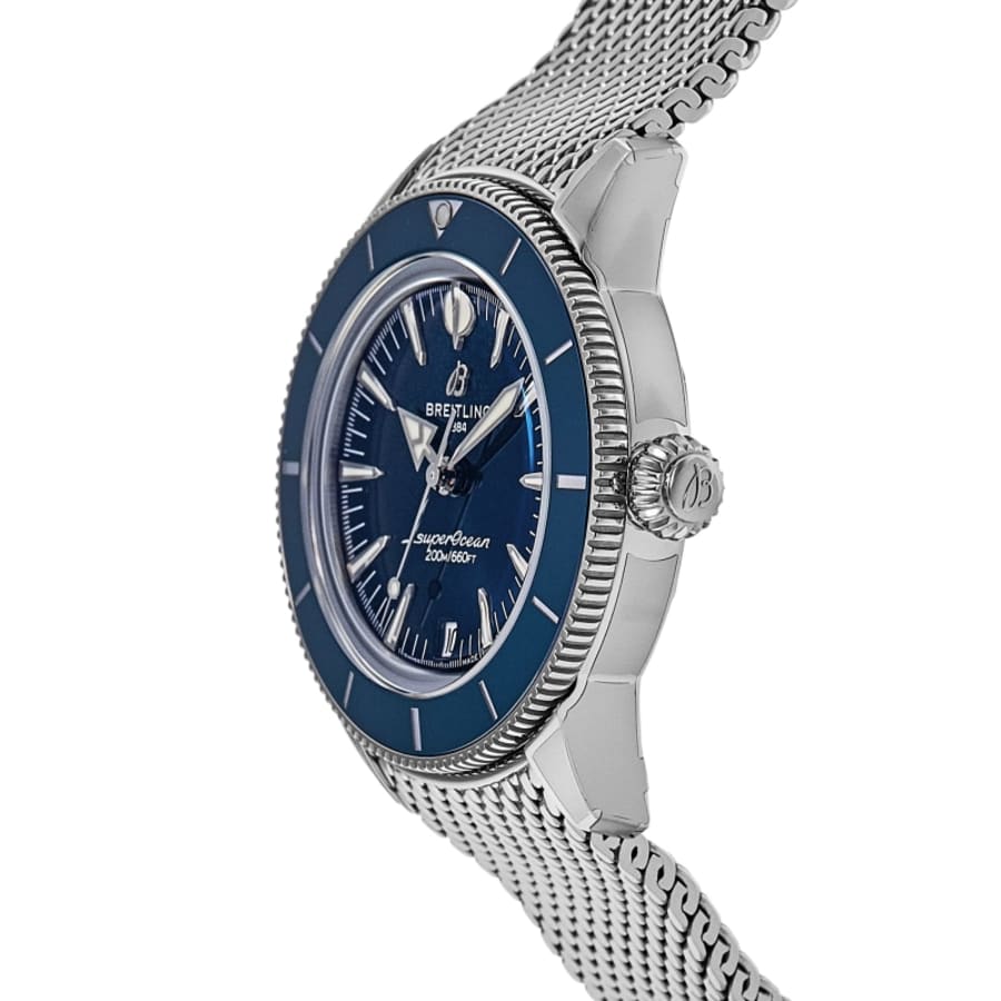 Breitling Superocean Heritage Automatic 36 Blue Dial on Bracelet Unisex Watch A10390161C1A1