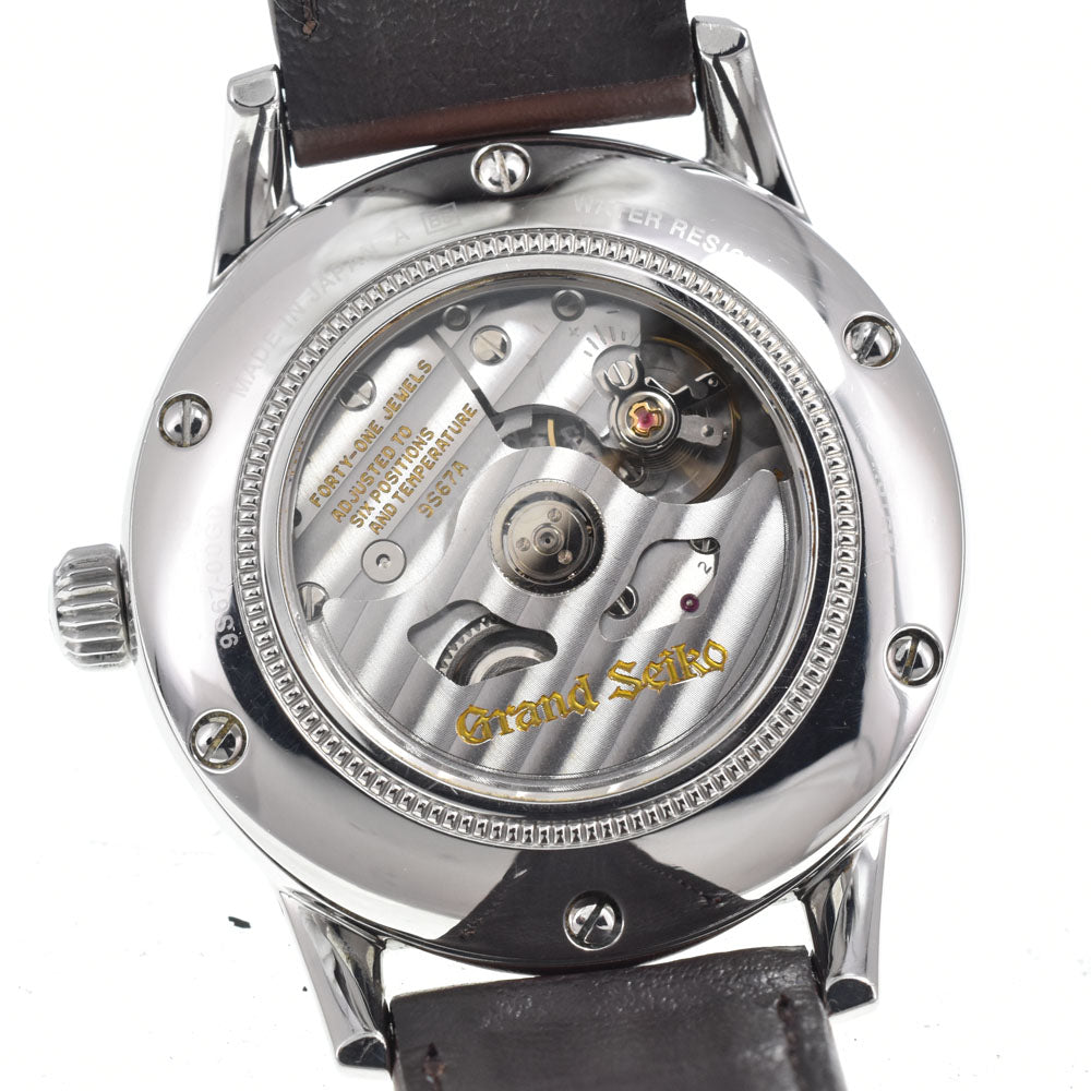 Grand Seiko Elegance Mechanical Automatic Stainless Steel With Mother Of ivory Watch (Pre-Owned)