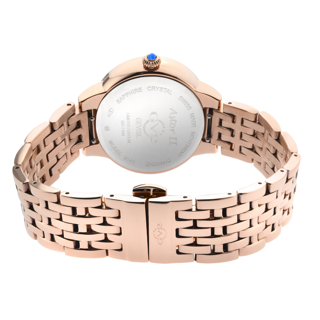 GV2 Astor II Women's MOP Dial IPRG Watch
