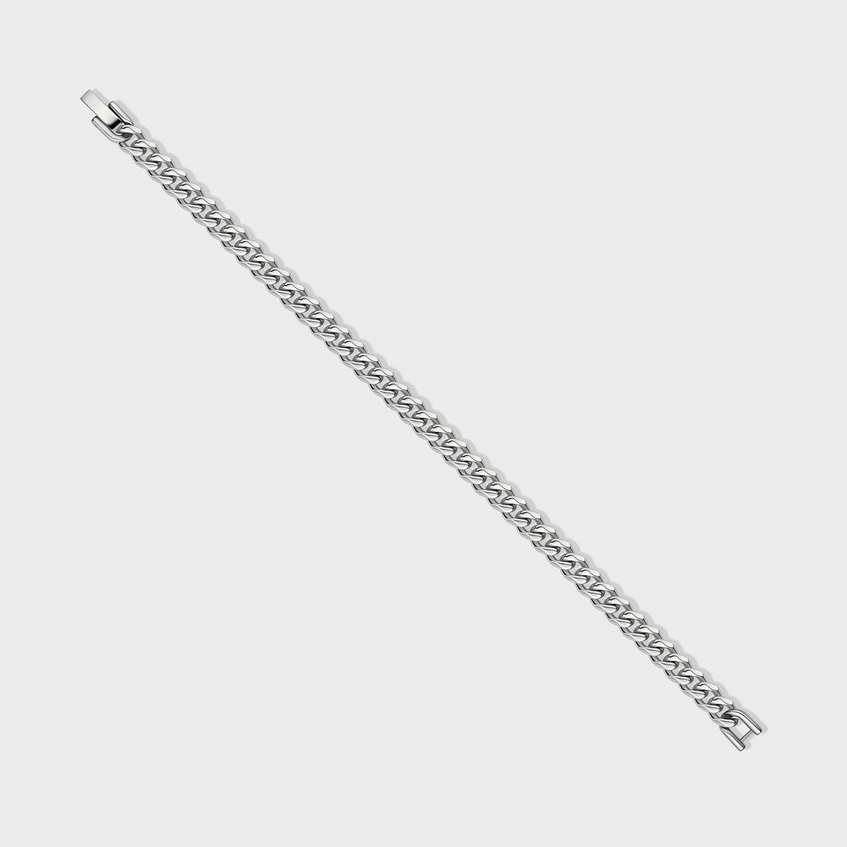 Women's Cuban + Franco Bracelet Stack (Silver)