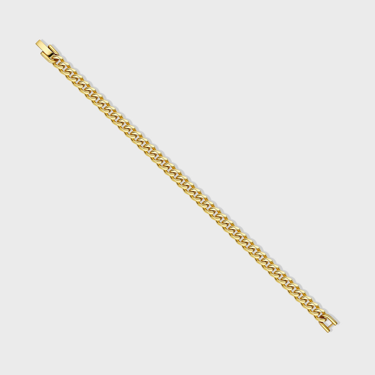 Women's Cuban + Franco Bracelet Stack (Gold)
