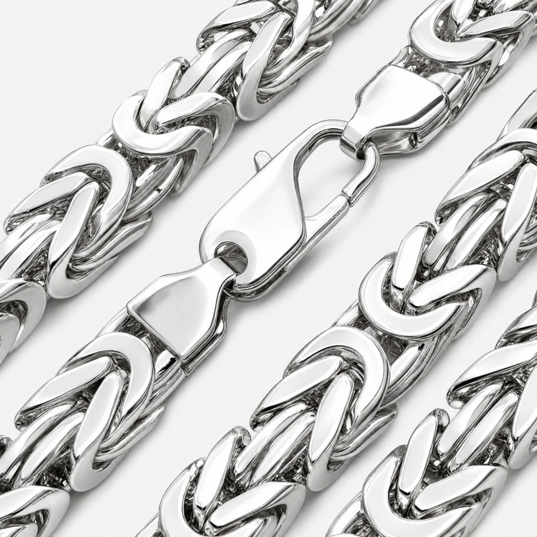Byzantine Bracelet (Silver) - 6mm