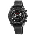 Omega Speedmaster Dark Side of the Moon Chronograph Black Dial Rubber Strap Men's Watch 310.92.44.51.01.004