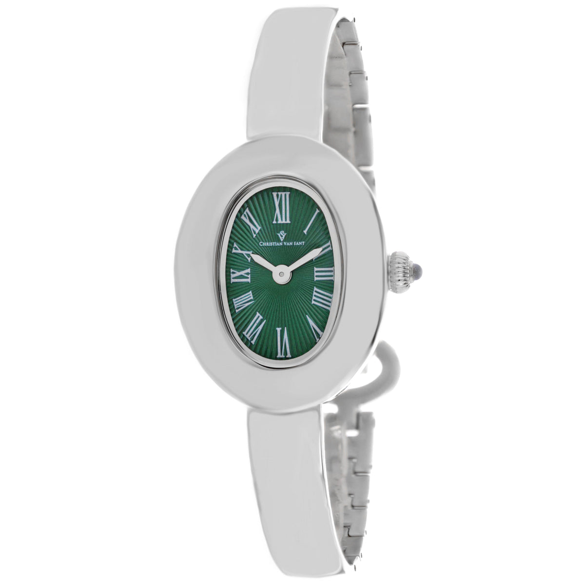 Christian Van Sant Women's Anora Green Oval 26mm