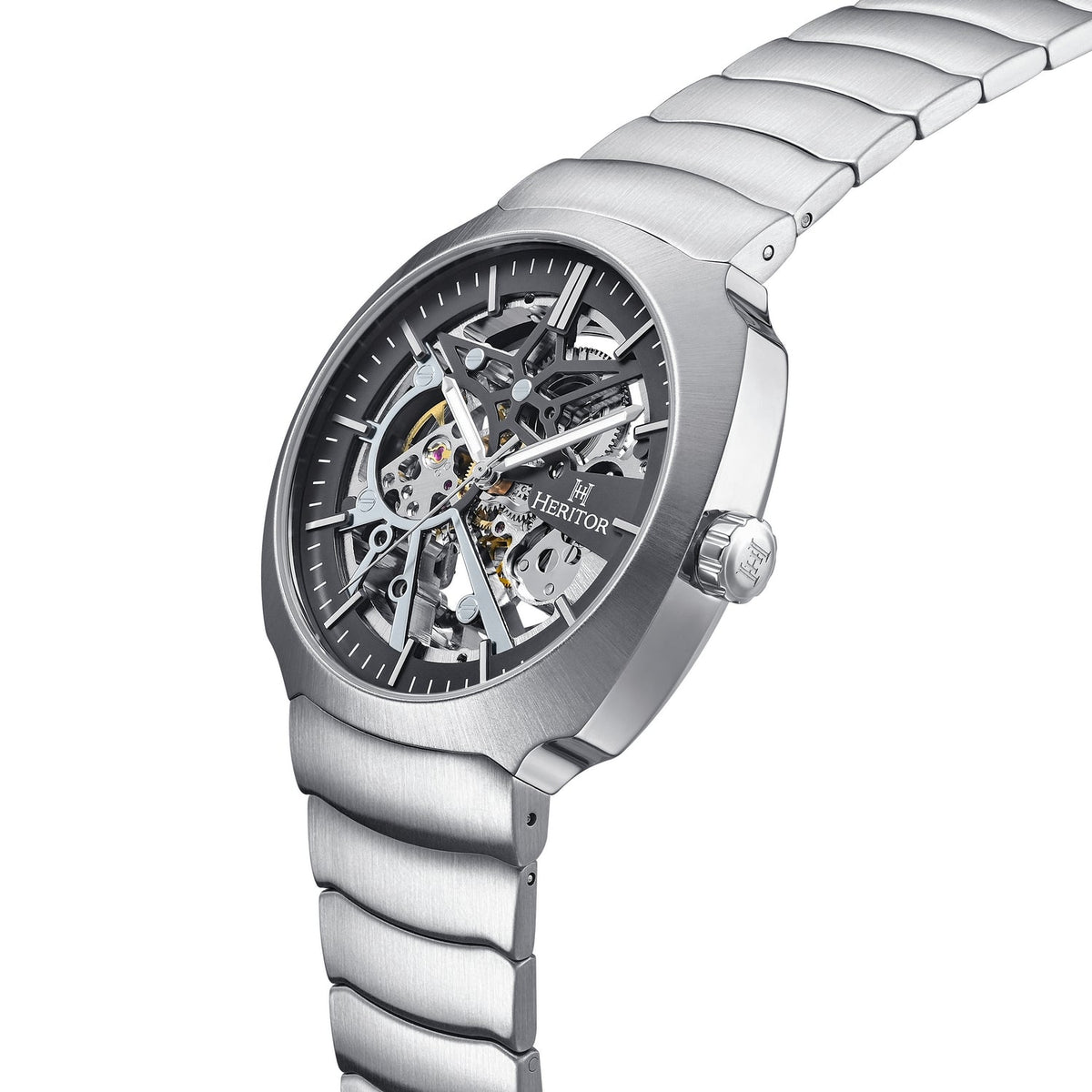 Magnus Stainless Steel-Band Watch