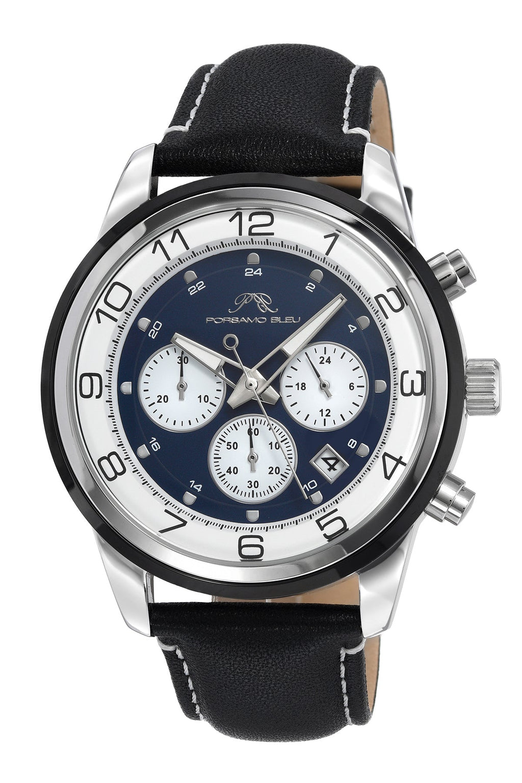 Arthur Men's Chronograph Black Watch, 1091CARL