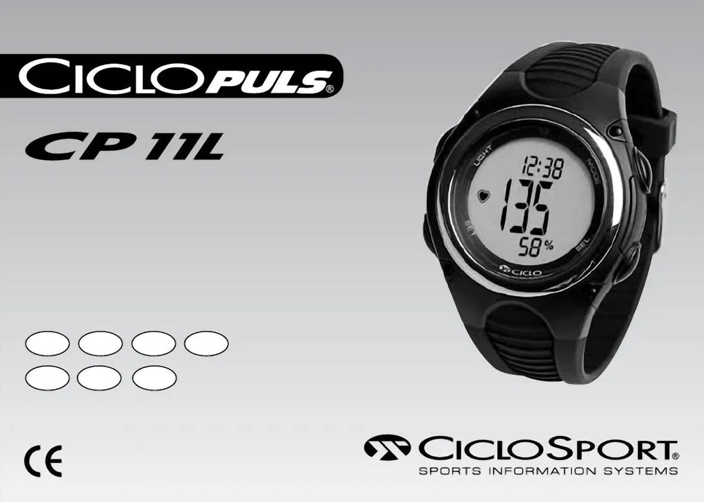 Cp 11L Heart Rate Monitor In Black