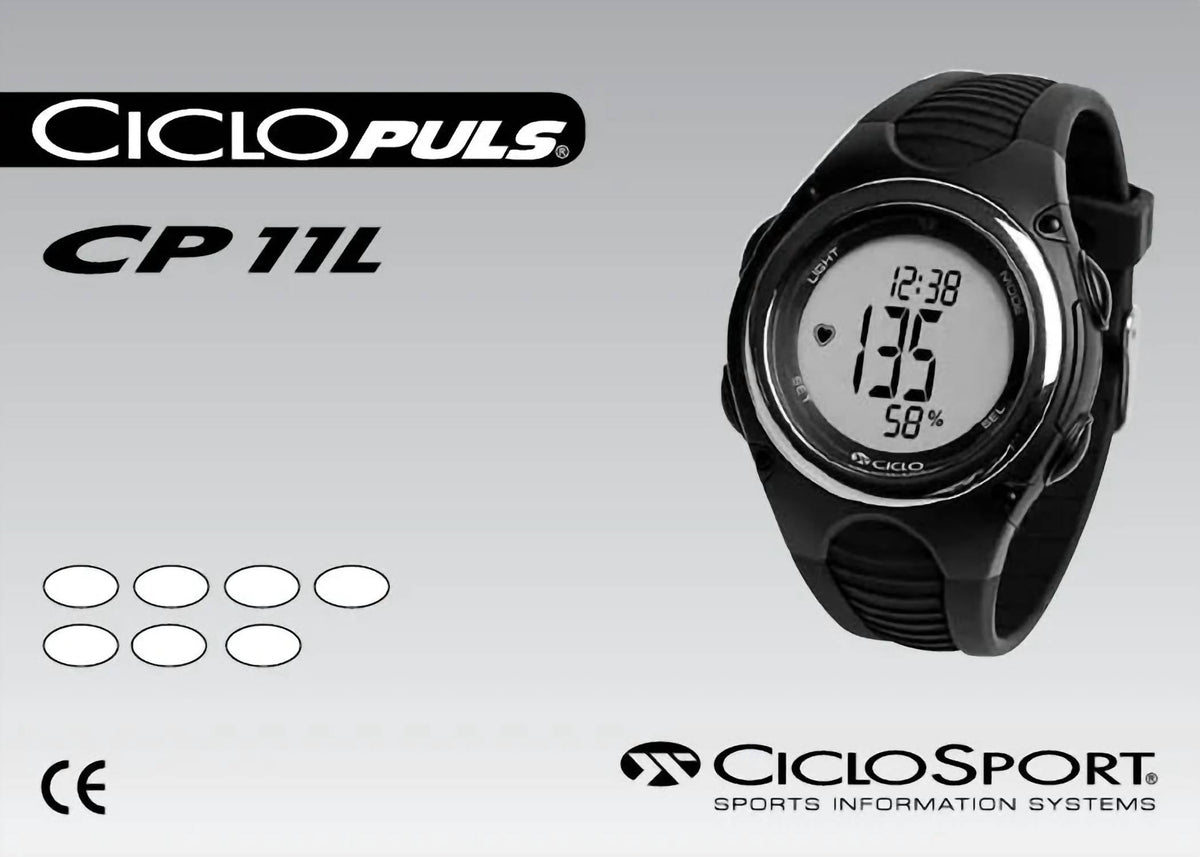 Cp 11L Heart Rate Monitor In Black