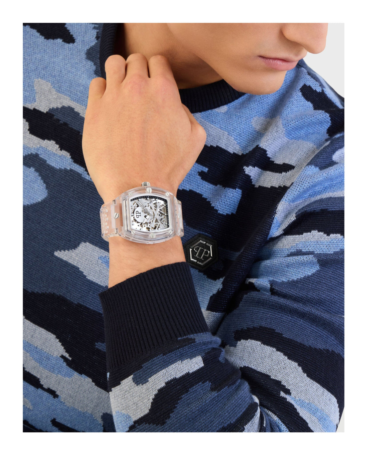 The Hexagon Phantom Silicone Watch