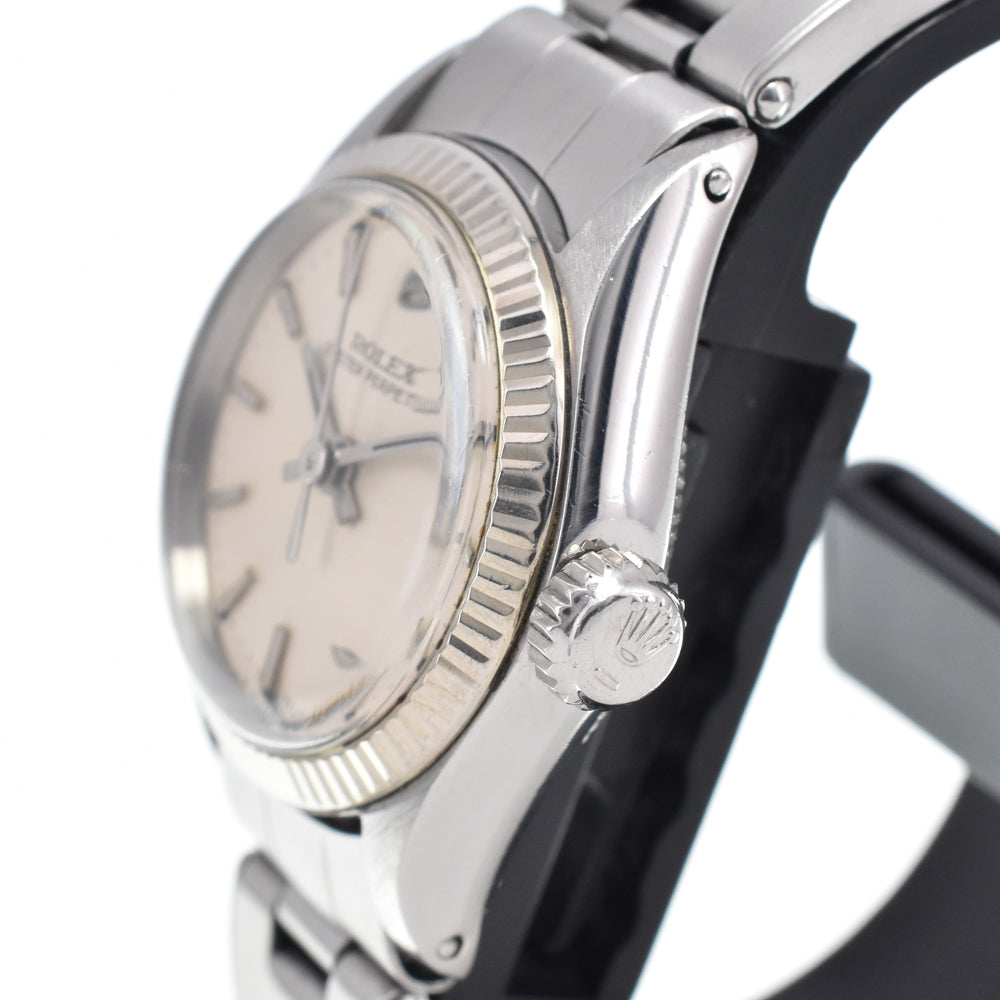 Rolex Oyster Perpetual Automatic Stainless Steel Watch (Pre-Owned)