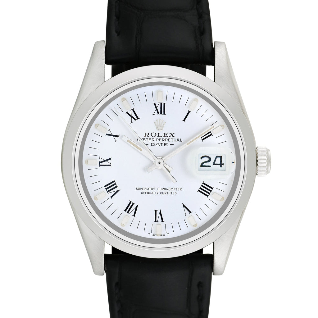Pre-owned Rolex Men's Date