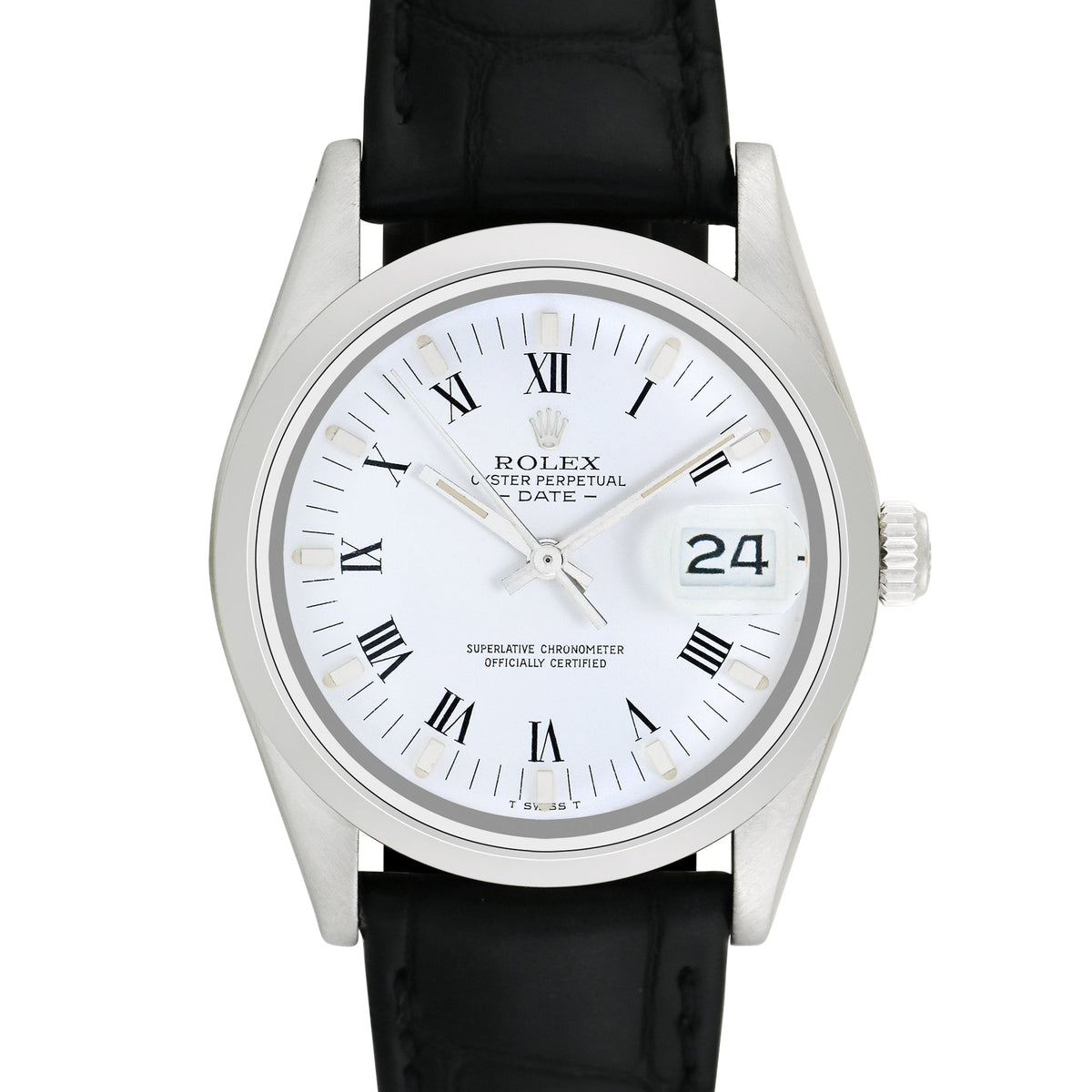 Pre-owned Rolex Men's Date