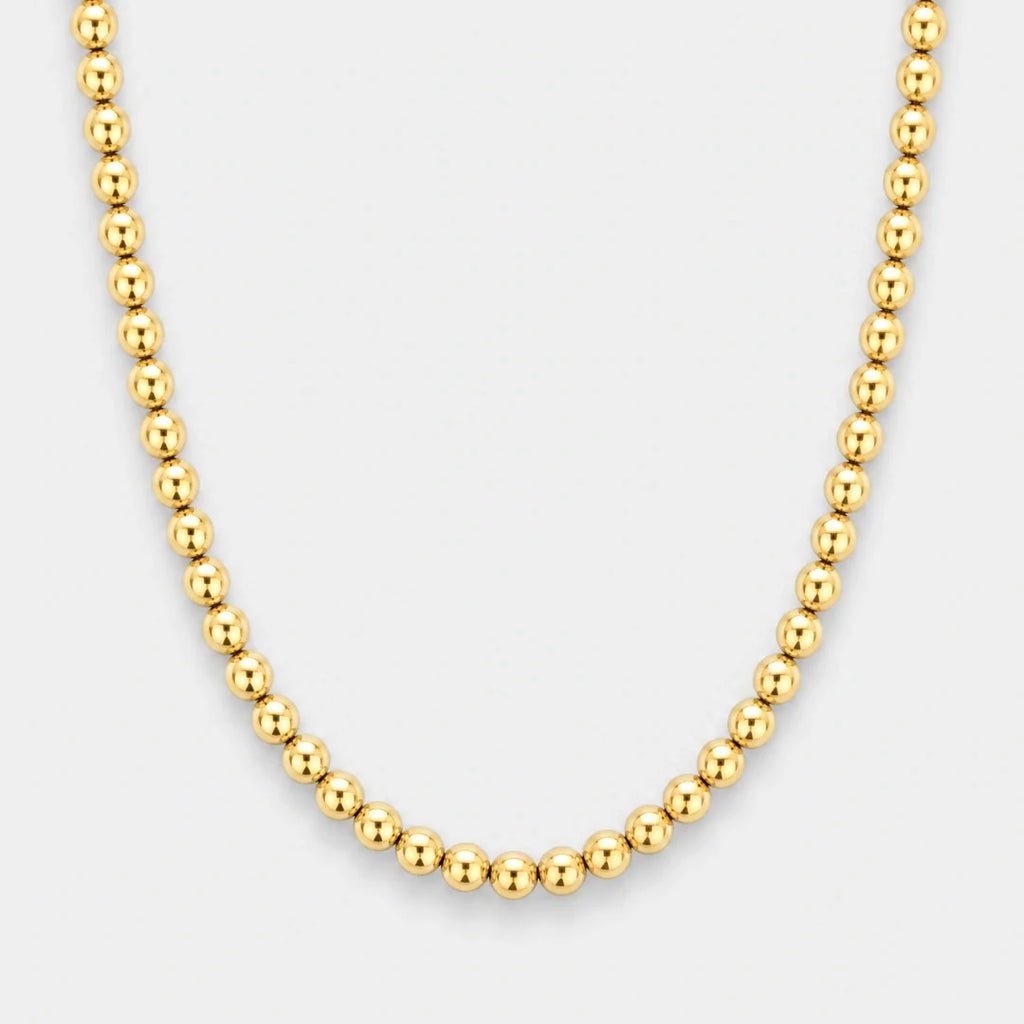 Women's Ball Chain (Gold) - 5mm