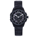 Solstice Automatic Semi-Skeleton Watch - Black