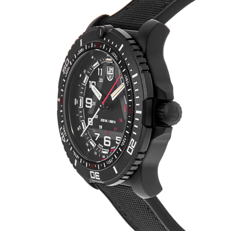 Luminox Ice-Sar Arctic 45mm Black Dial Rubber & Fabric Strap Men's Watch XL.1081