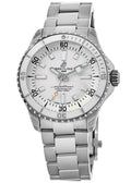 Breitling Superocean Automatic 36 White Dial Steel Women's Watch A17377211A1A1