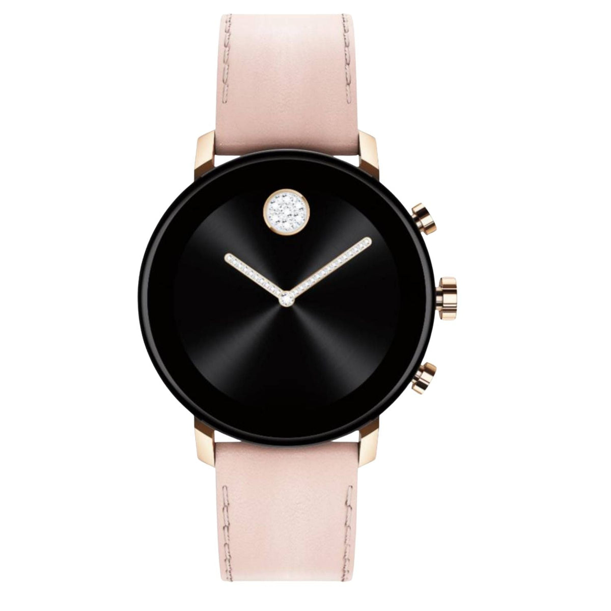 Movado Women's Connect Black Dial Watch