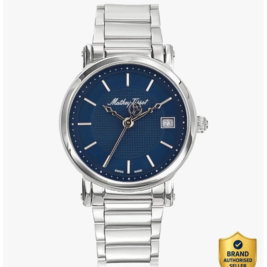 Mathey-Tissot Men's City metal Blue Dial Watch