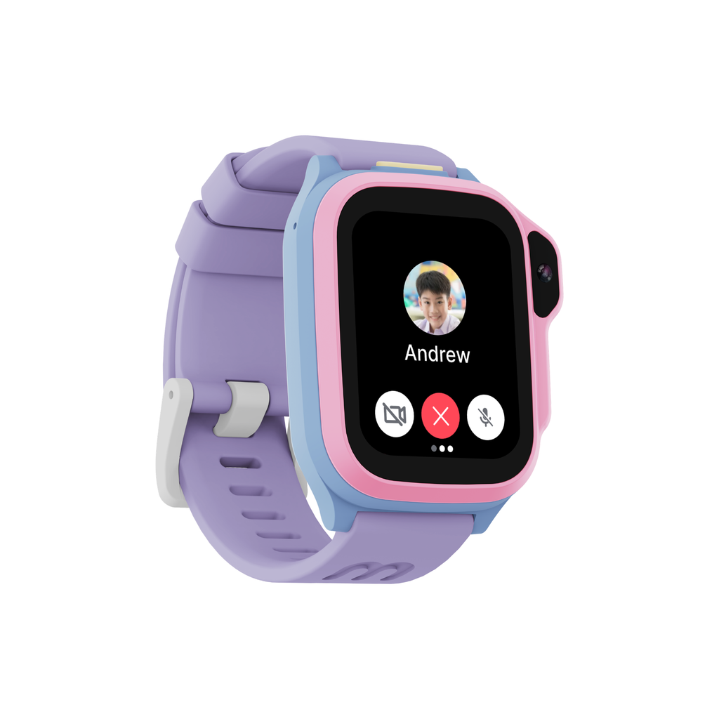 myFirst Fone S4 Kids Smartwatch (Cotton Candy) eSIM, Video Calls, Messaging, GPS, SOS, Study Mode, Music