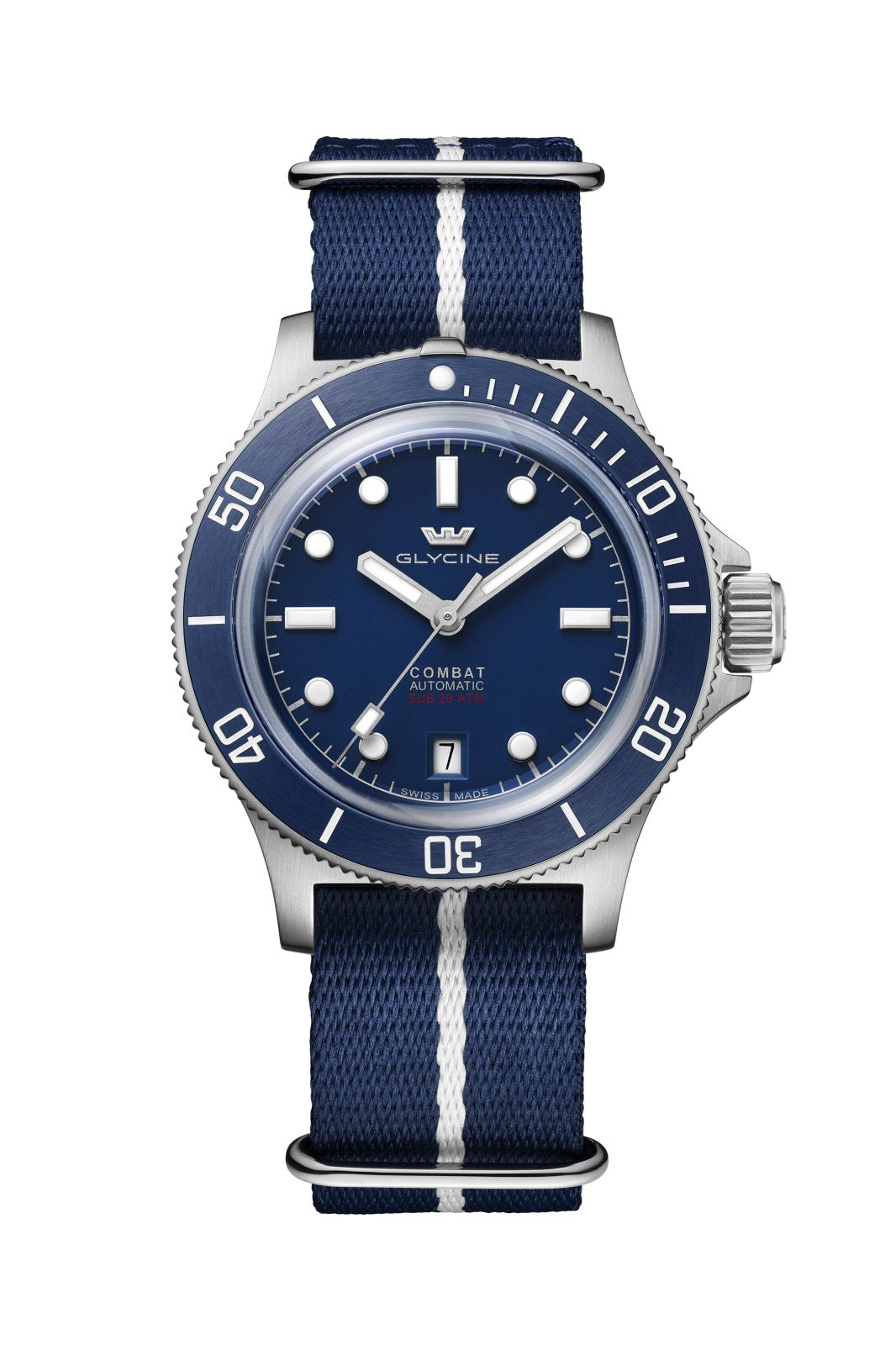 Glycine Men's Combat Sub Box Ceramic 41mm Automatic Watch