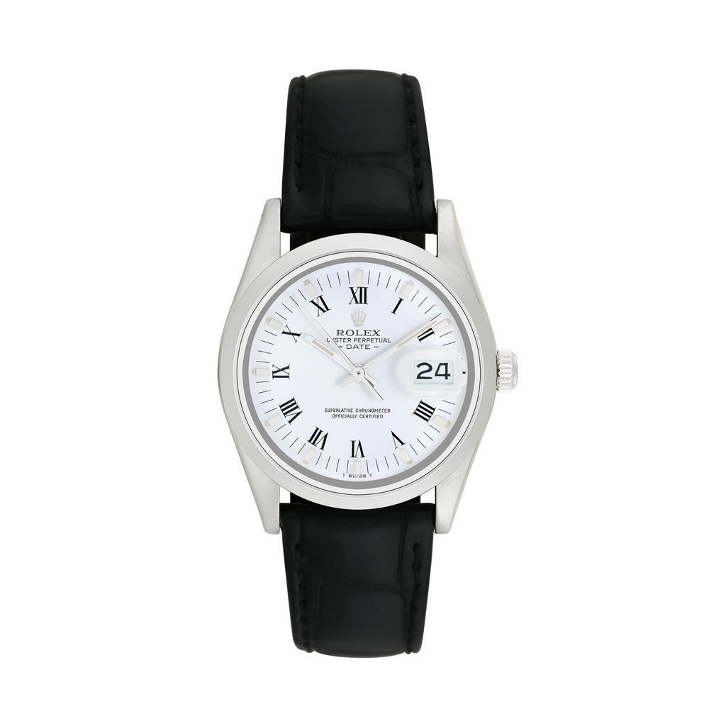 Pre-owned Rolex Men's Date