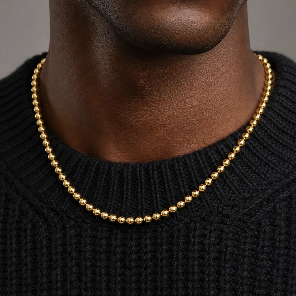 Ball Chain (Gold) - 5mm