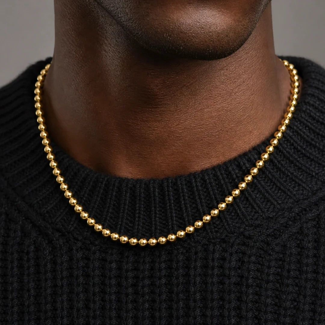 Ball Chain (Gold) - 5mm