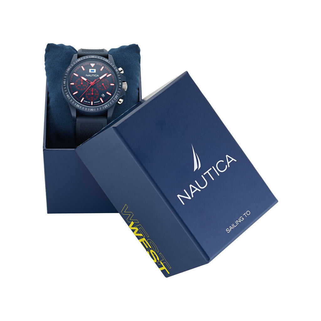 Nautica Mens Nautica One Wheat Fiber Analog Watch