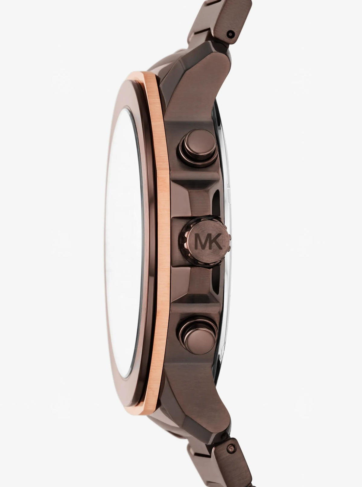 Oversized Prescott Brown-Tone Watch