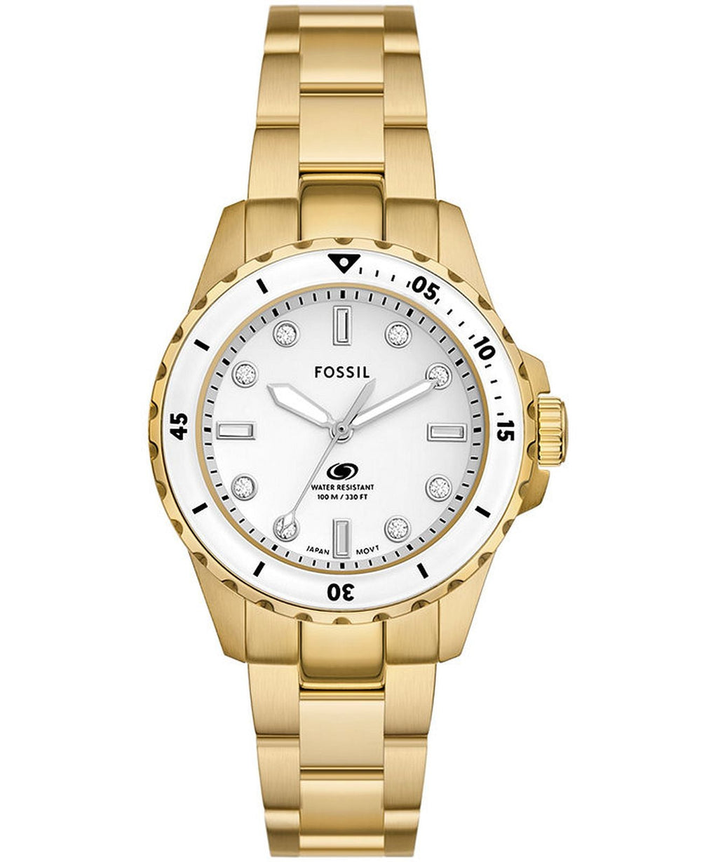 Fossil Women's Blue Dive 36mm Quartz Watch