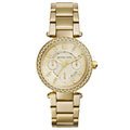 Michael Kors Mini Parker MK6056 Women's Gold-Tone Quartz 33mm Watch