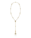 $nake Hexagon Crystal Necklace Watch
