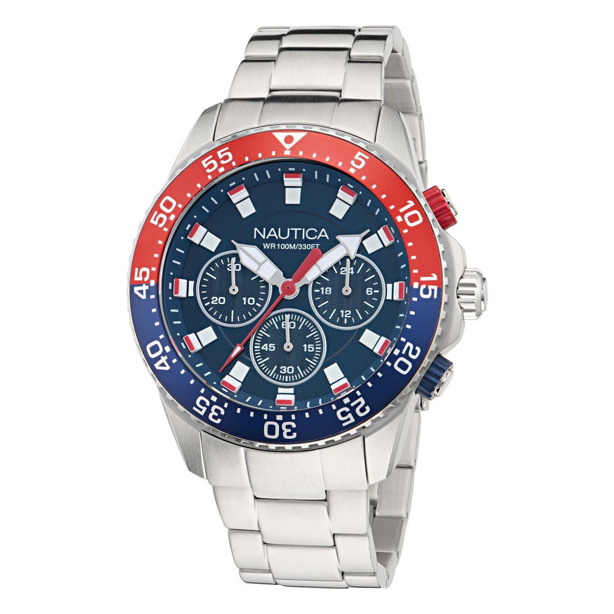 Nautica Nautica One Chronograph Stainless Steel Watch