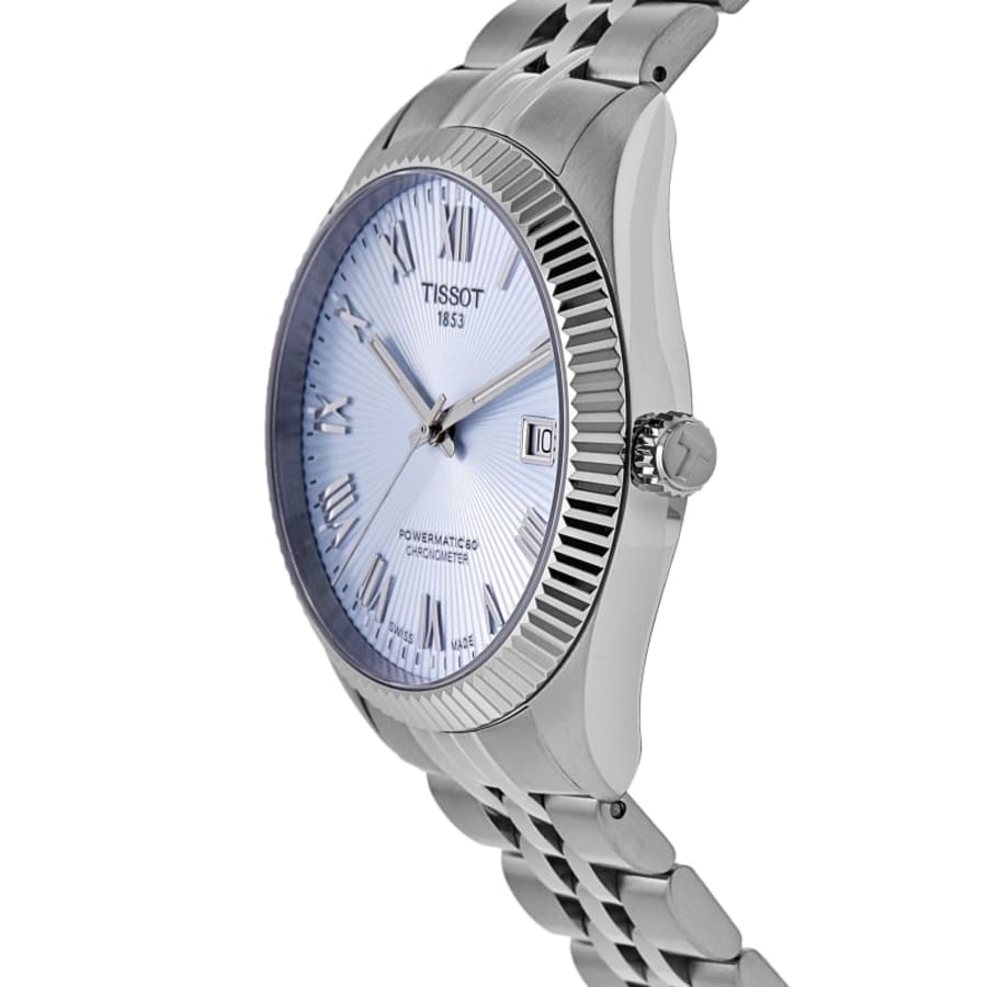 Tissot Ballade Automatic 39mm Blue Dial Stainless Steel Men's Watch T156.408.11.353.00