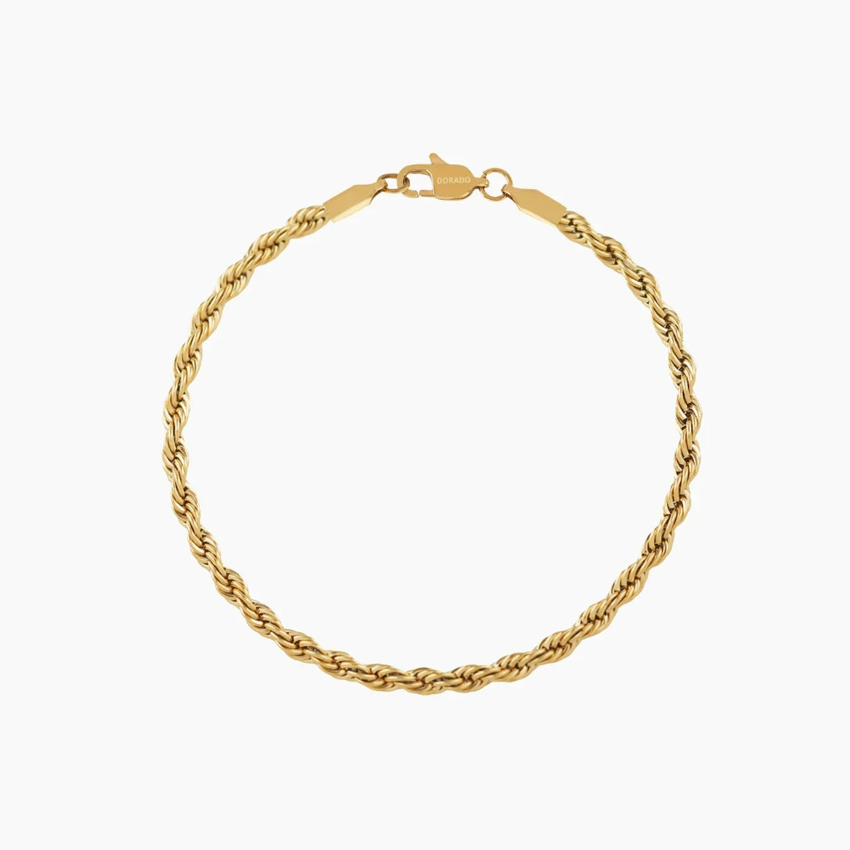 Mens Rope Chain Bracelet - 4mm