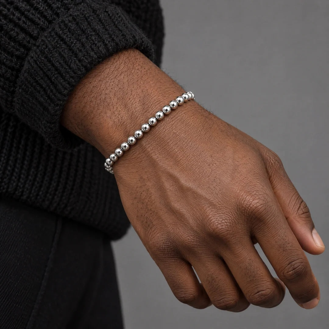 Ball Bracelet (Silver) - 5mm