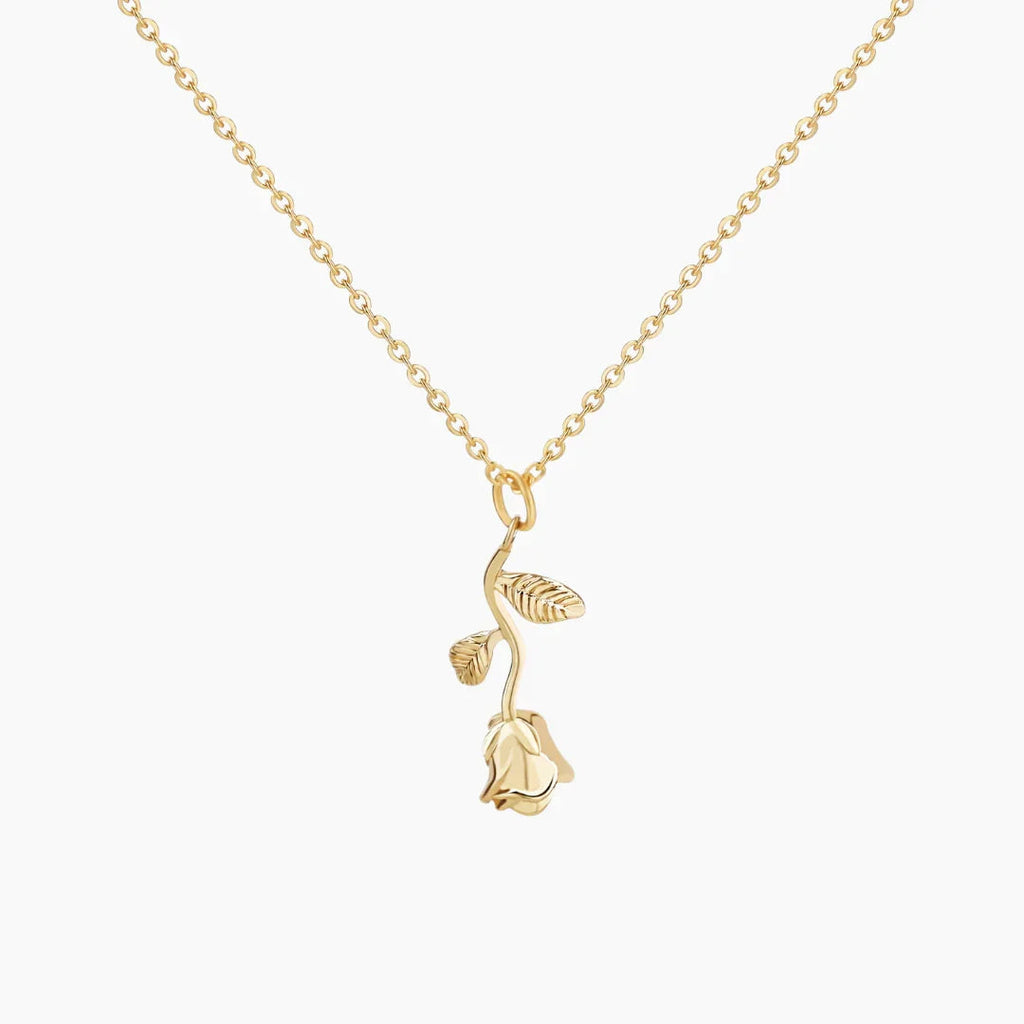 Rose Pendant Necklace