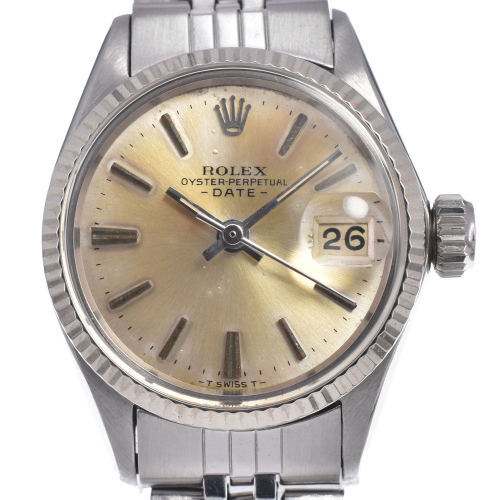 Rolex Oyster Perpetual Date Automatic Stainless Steel And gold Watch (Pre-Owned)