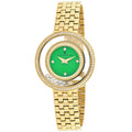 Christian Van Sant Women's Gracieuse Green Round 34mm
