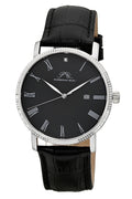 Porsamo Bleu Men's Veritas 1 Genuine Leather Band Watch 1361FVEL
