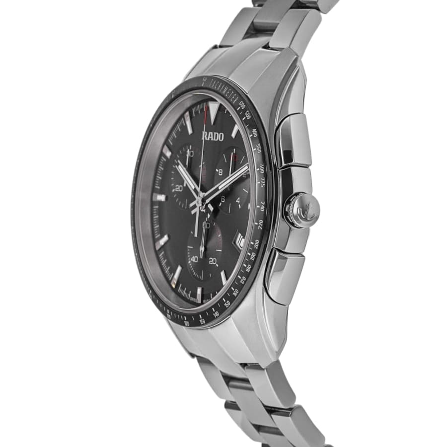 Rado Hyperchrome Chronograph Black Dial Stainless Steel Men's Watch R32259153