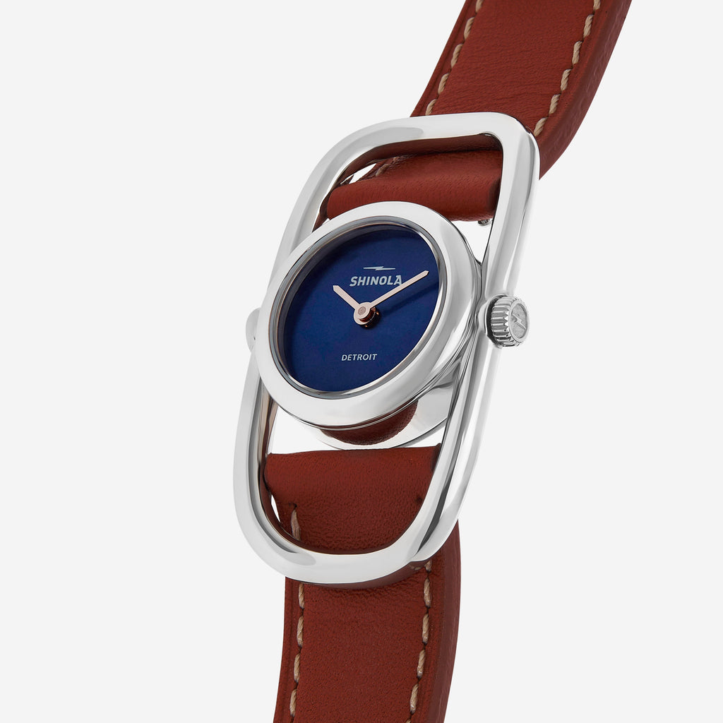 SHINOLA Detroit Women's The Bike Lock S0120242280 Blue Dial Watch
